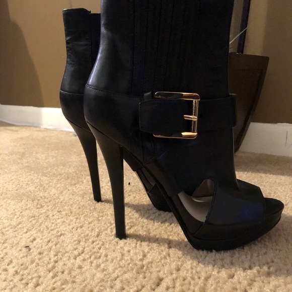 Michael Kors Peep Toe Booties - Picture 2 of 5
